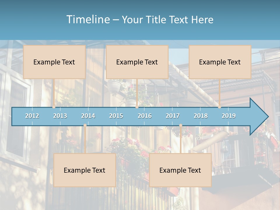 Sand Sunrise Coastal PowerPoint Template