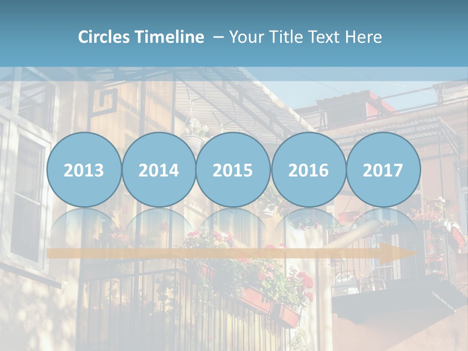 Sand Sunrise Coastal PowerPoint Template