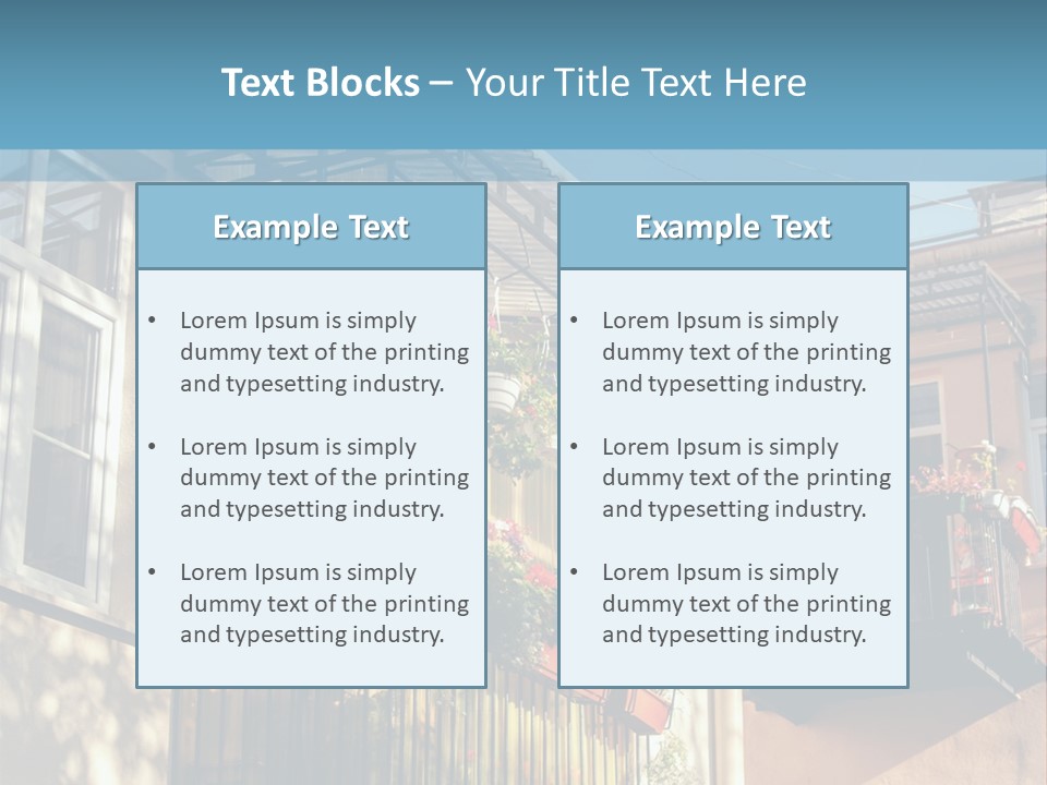 Sand Sunrise Coastal PowerPoint Template
