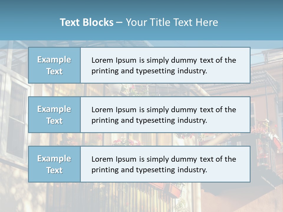 Sand Sunrise Coastal PowerPoint Template