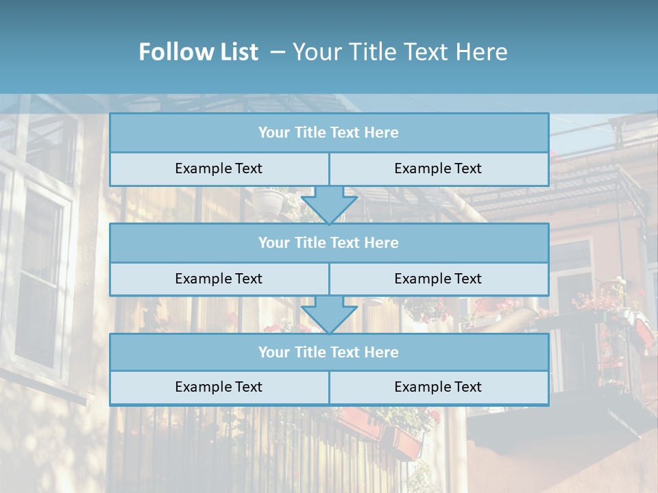 Sand Sunrise Coastal PowerPoint Template