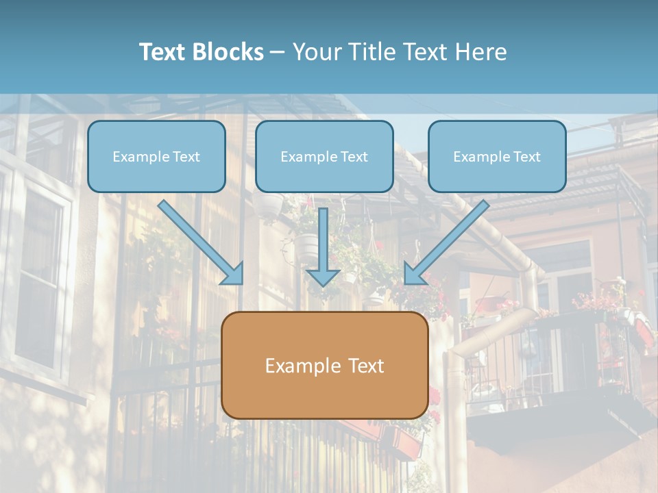 Sand Sunrise Coastal PowerPoint Template