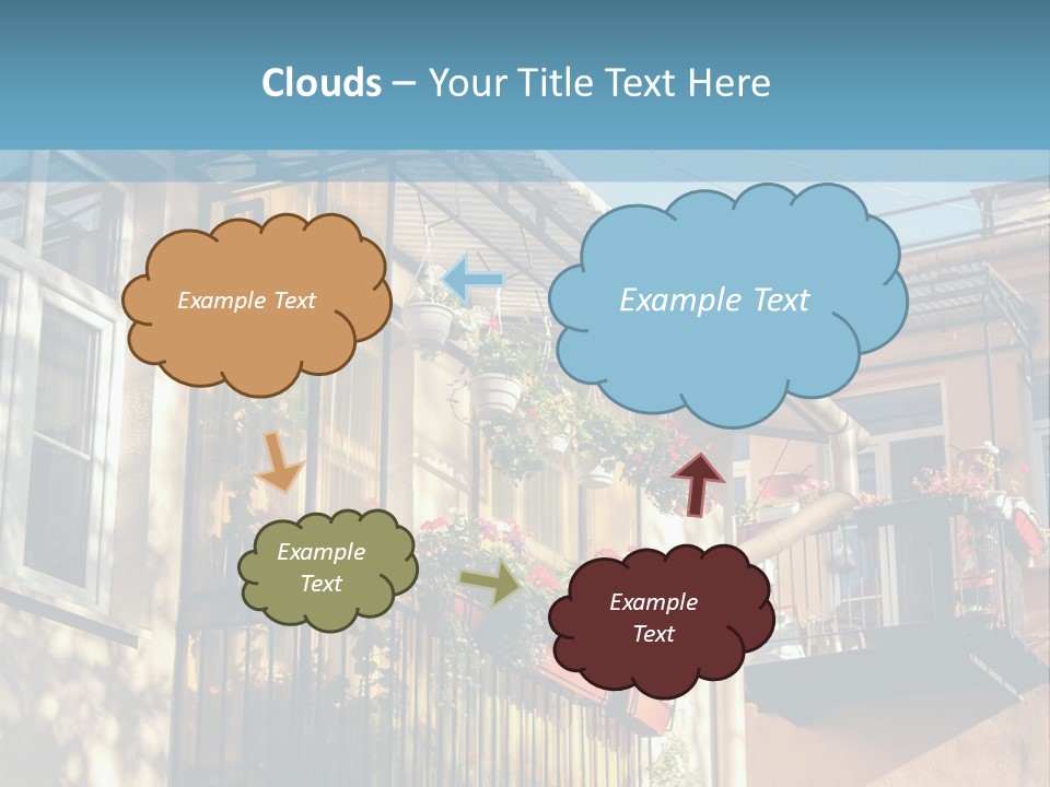 Sand Sunrise Coastal PowerPoint Template