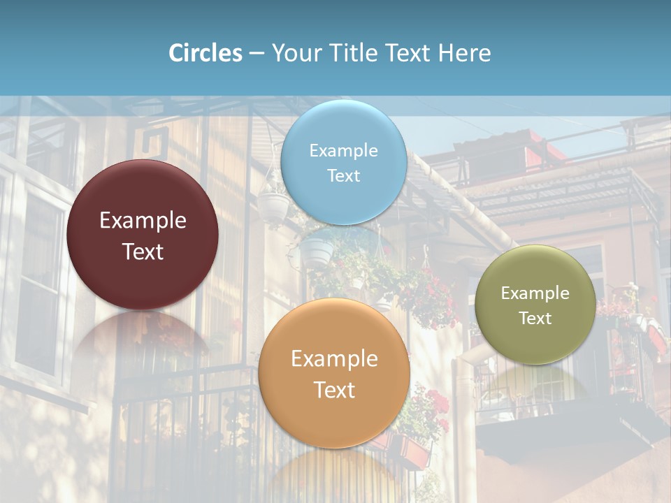 Sand Sunrise Coastal PowerPoint Template