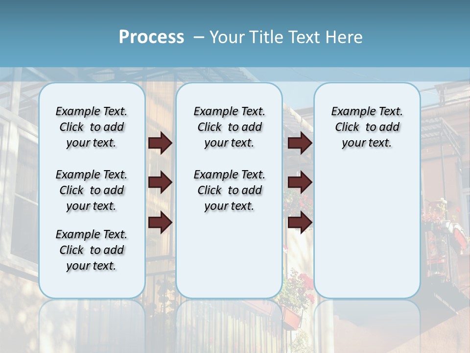 Sand Sunrise Coastal PowerPoint Template