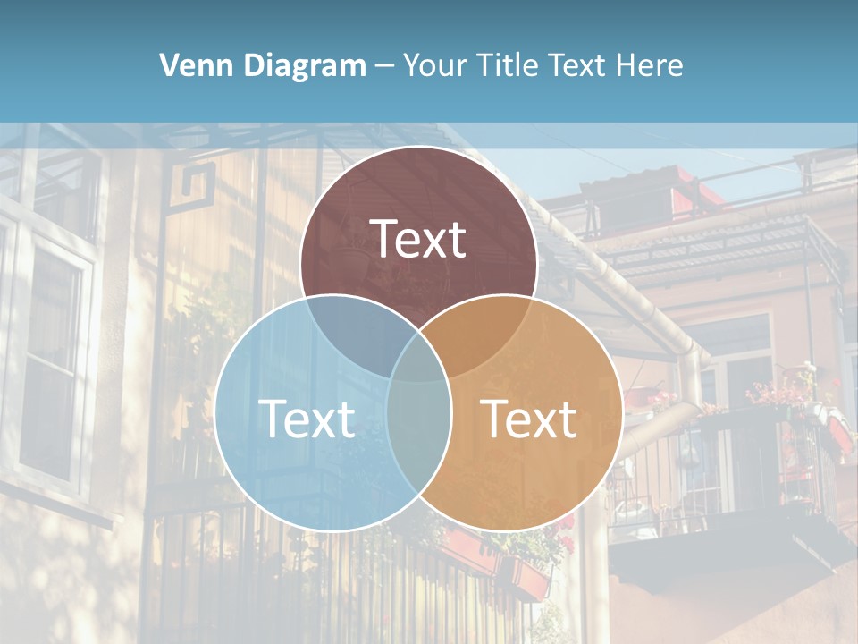 Sand Sunrise Coastal PowerPoint Template