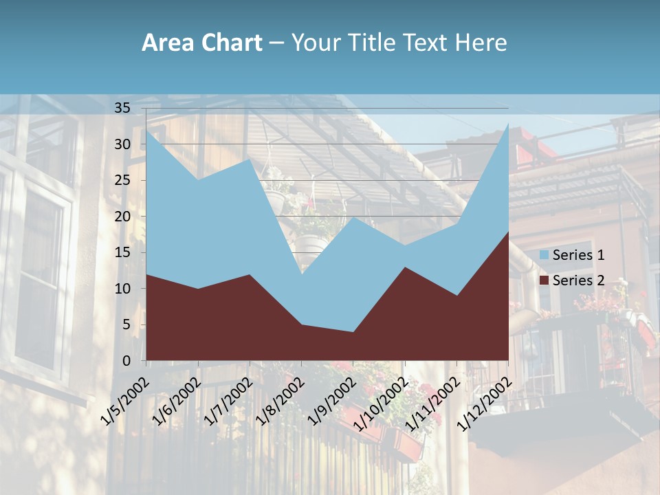 Sand Sunrise Coastal PowerPoint Template