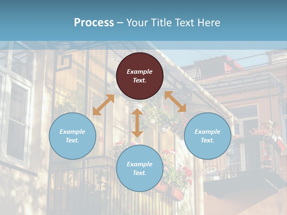Sand Sunrise Coastal PowerPoint Template