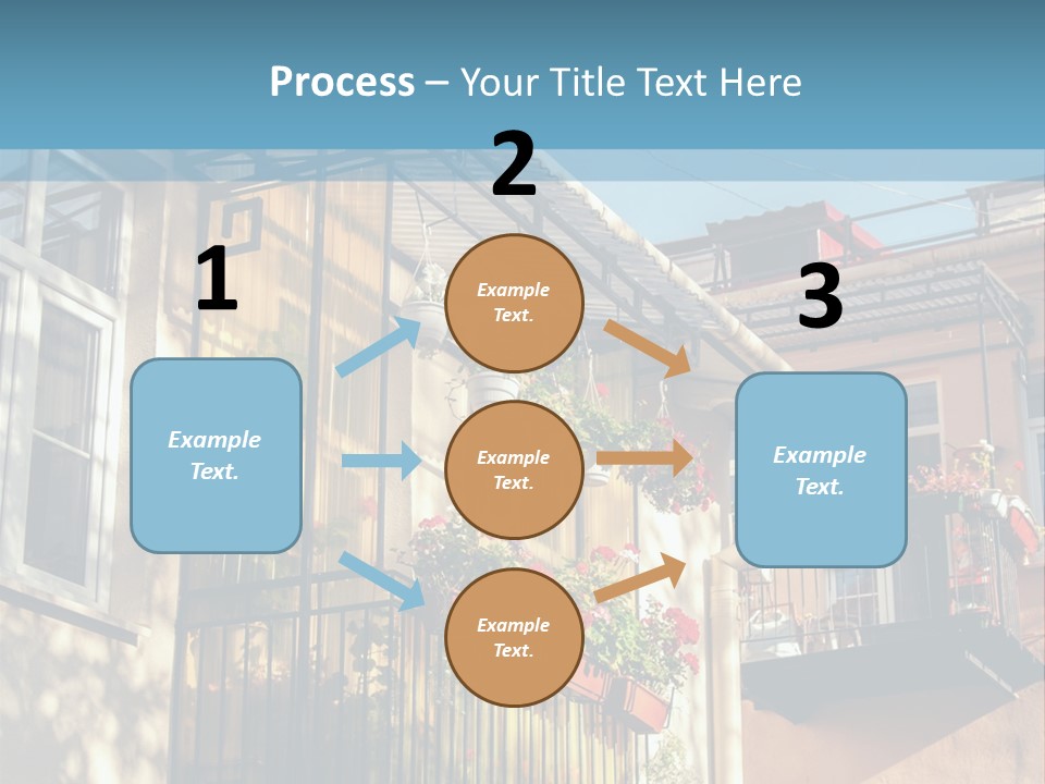 Sand Sunrise Coastal PowerPoint Template