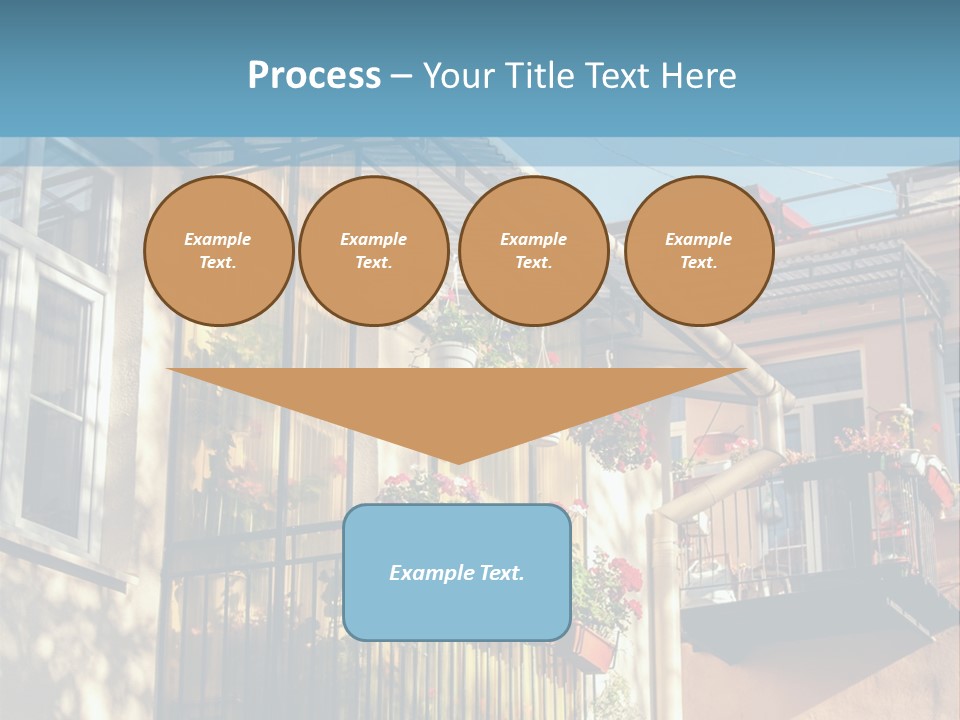 Sand Sunrise Coastal PowerPoint Template