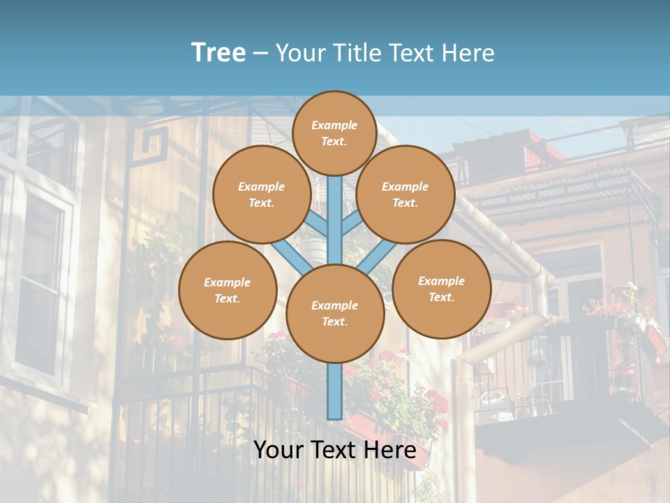 Sand Sunrise Coastal PowerPoint Template