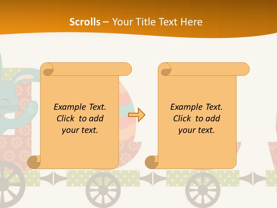Older Standing Sunrise PowerPoint Template
