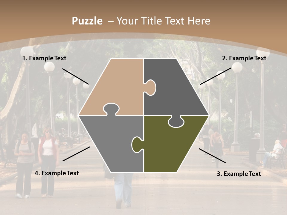 Mother Wave Woman PowerPoint Template