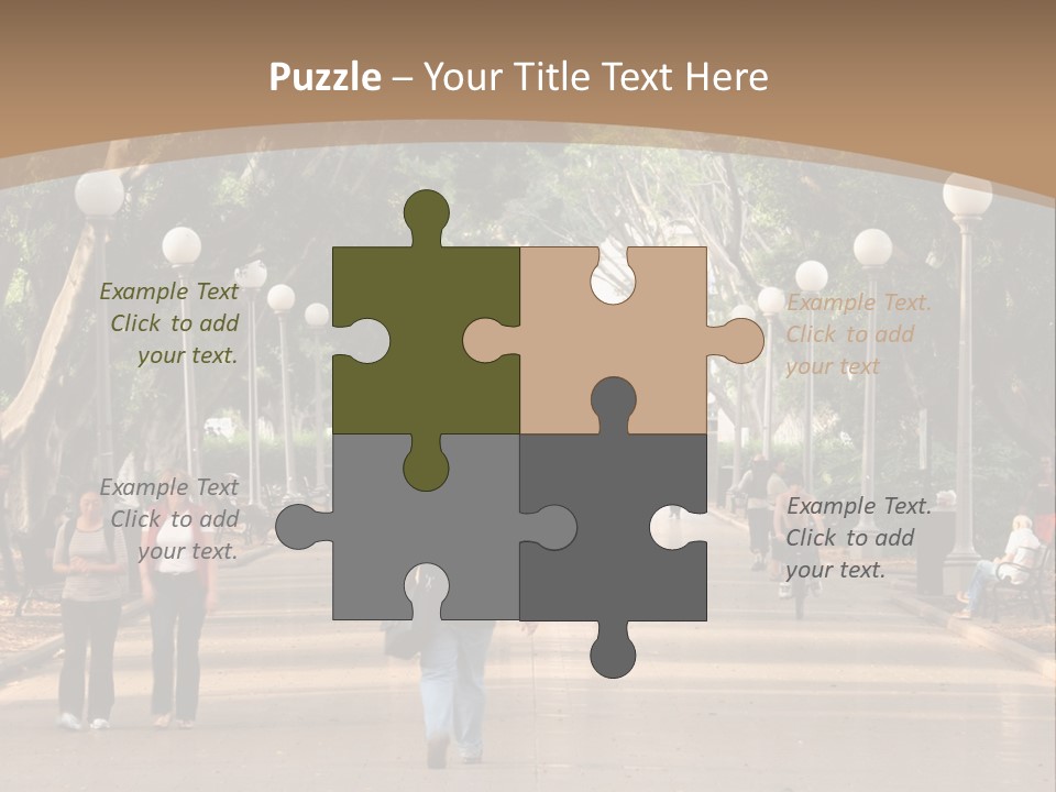 Mother Wave Woman PowerPoint Template