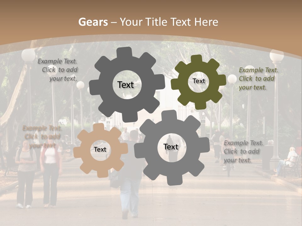 Mother Wave Woman PowerPoint Template