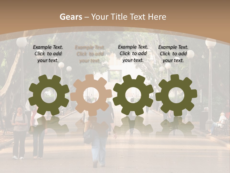 Mother Wave Woman PowerPoint Template