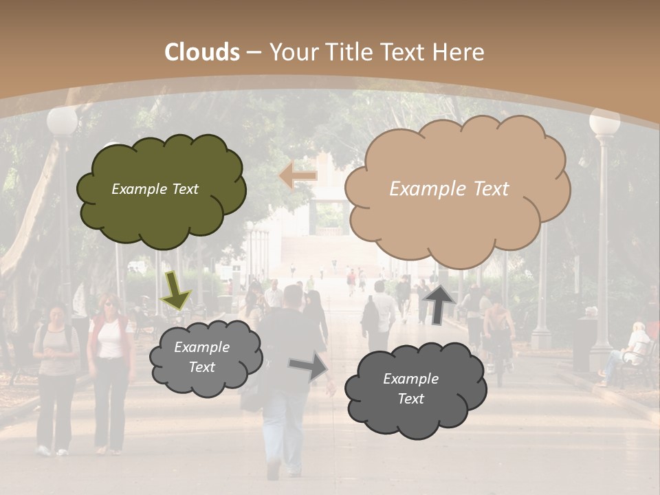 Mother Wave Woman PowerPoint Template