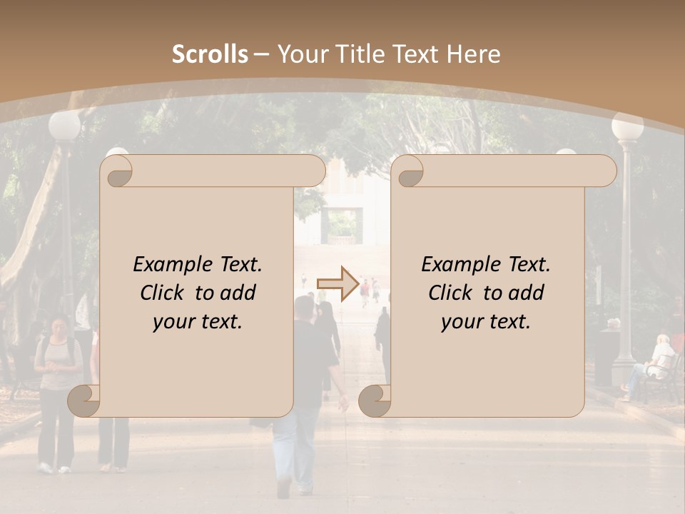 Mother Wave Woman PowerPoint Template