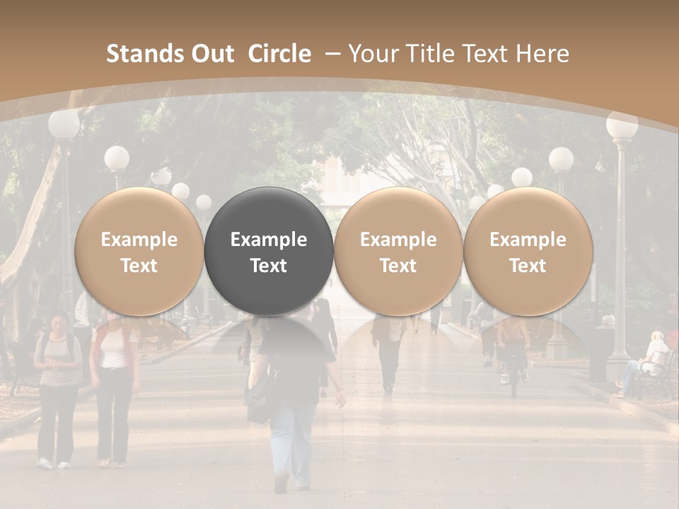 Mother Wave Woman PowerPoint Template