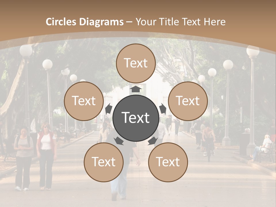 Mother Wave Woman PowerPoint Template