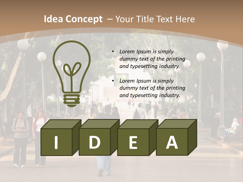 Mother Wave Woman PowerPoint Template