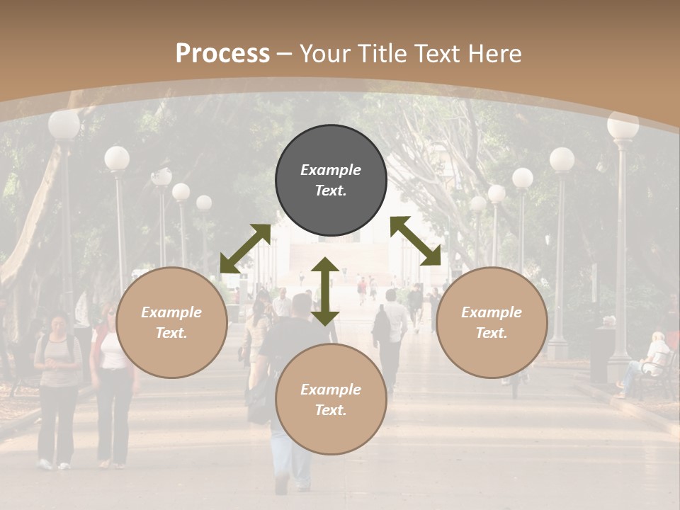 Mother Wave Woman PowerPoint Template