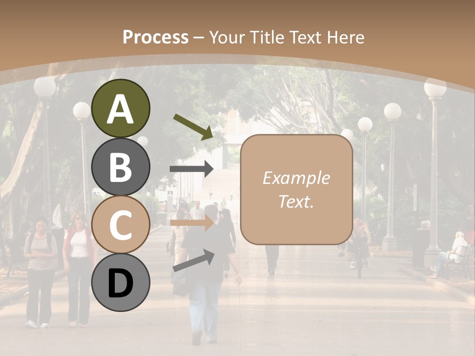 Mother Wave Woman PowerPoint Template