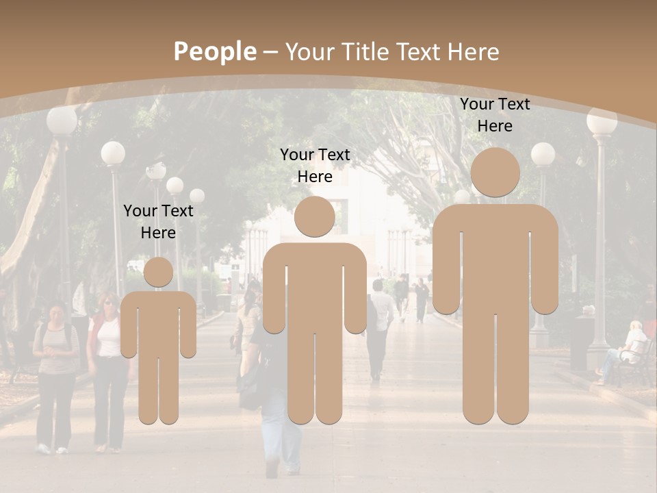 Mother Wave Woman PowerPoint Template