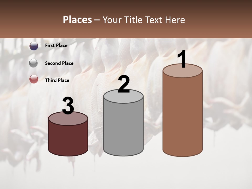 Wave Senior Woman PowerPoint Template