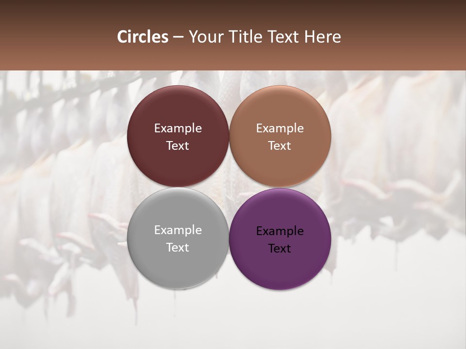 Wave Senior Woman PowerPoint Template