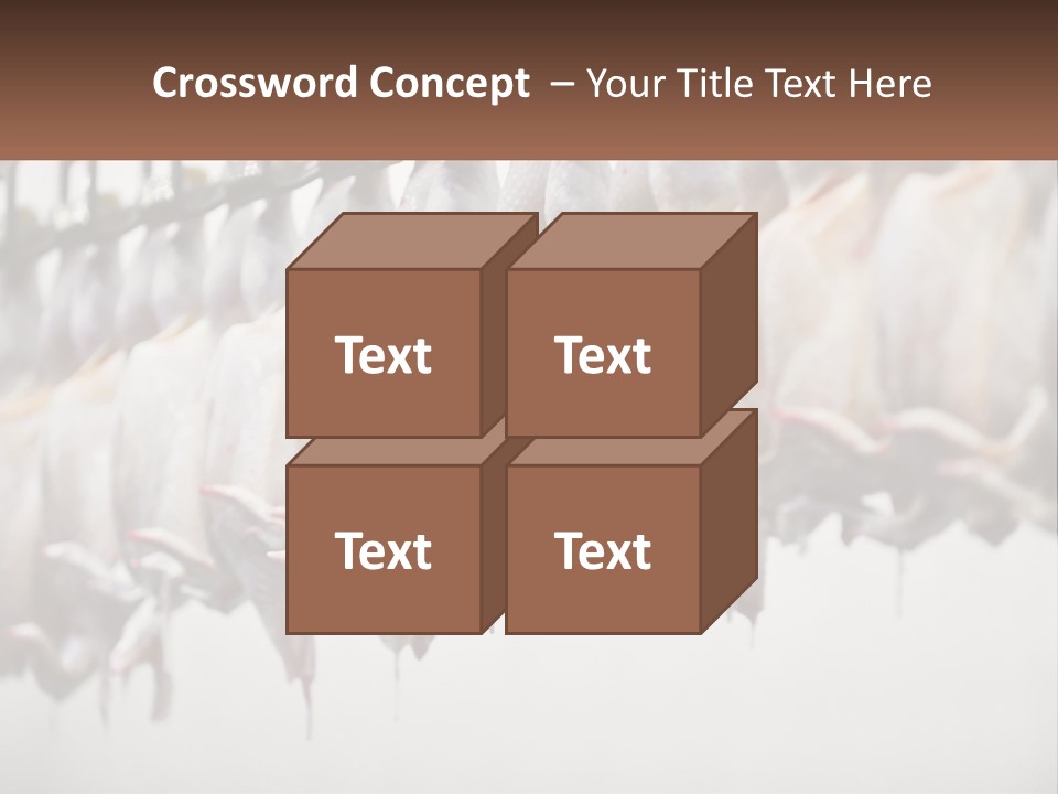 Wave Senior Woman PowerPoint Template
