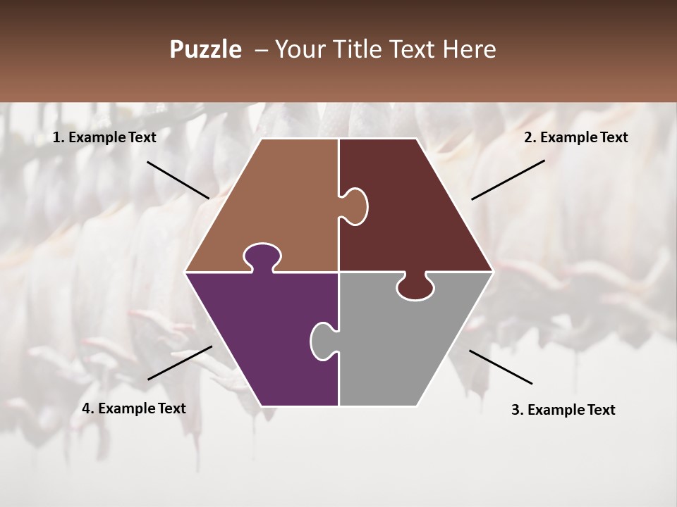 Wave Senior Woman PowerPoint Template