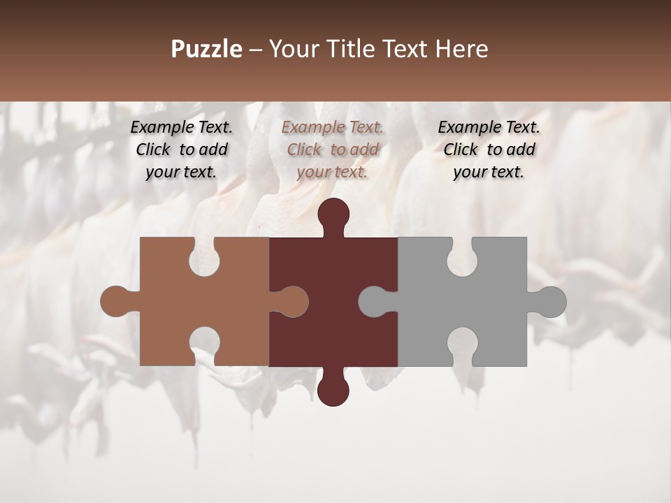 Wave Senior Woman PowerPoint Template