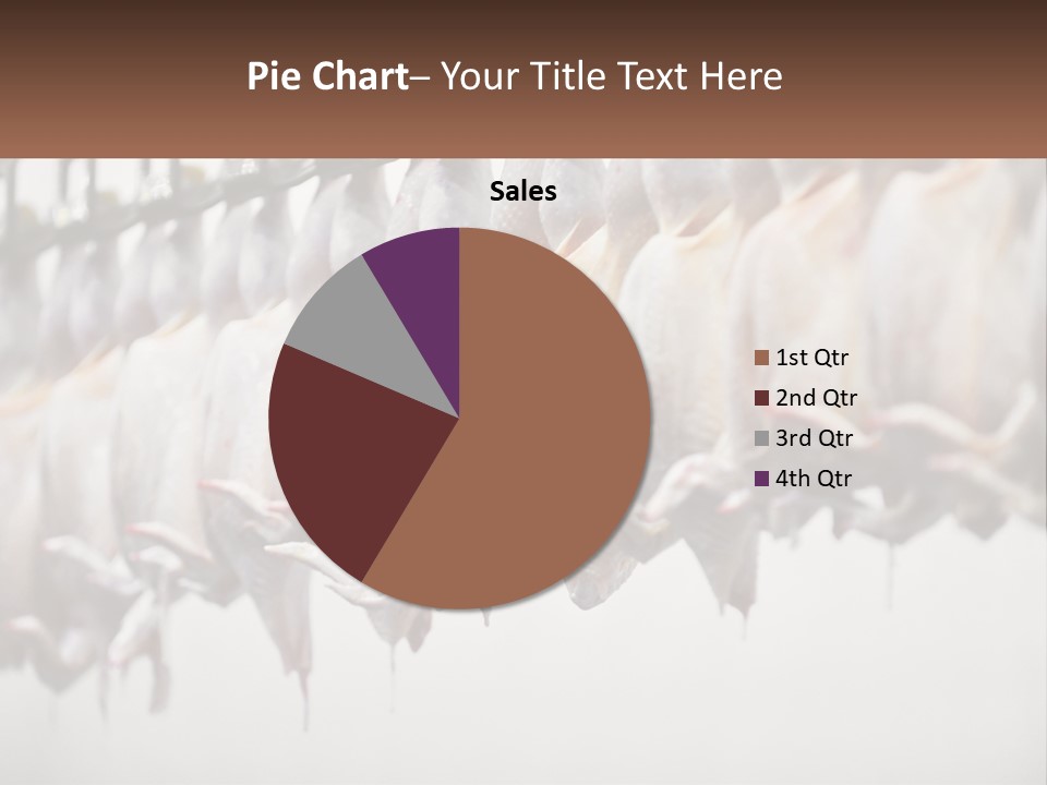 Wave Senior Woman PowerPoint Template