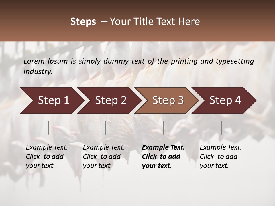 Wave Senior Woman PowerPoint Template