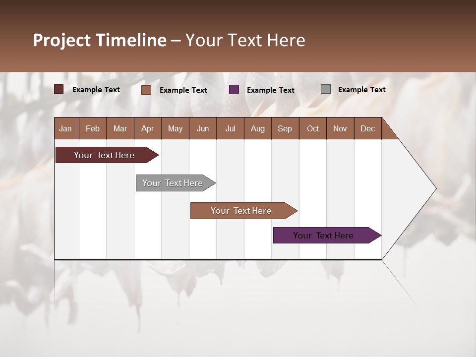 Wave Senior Woman PowerPoint Template