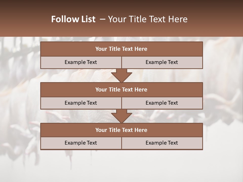 Wave Senior Woman PowerPoint Template