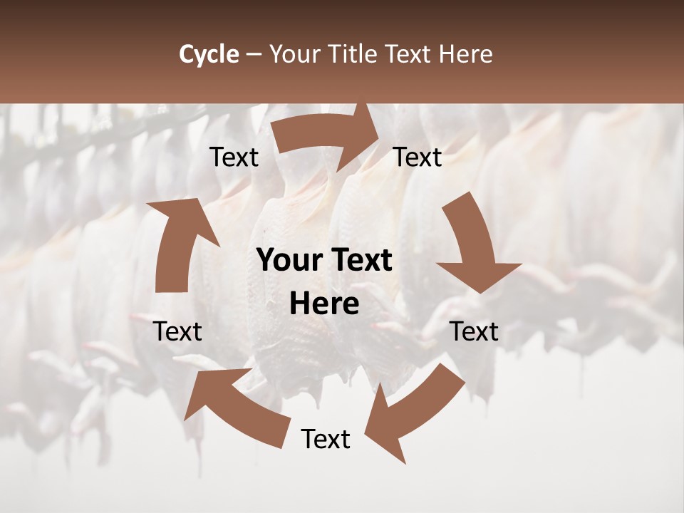 Wave Senior Woman PowerPoint Template