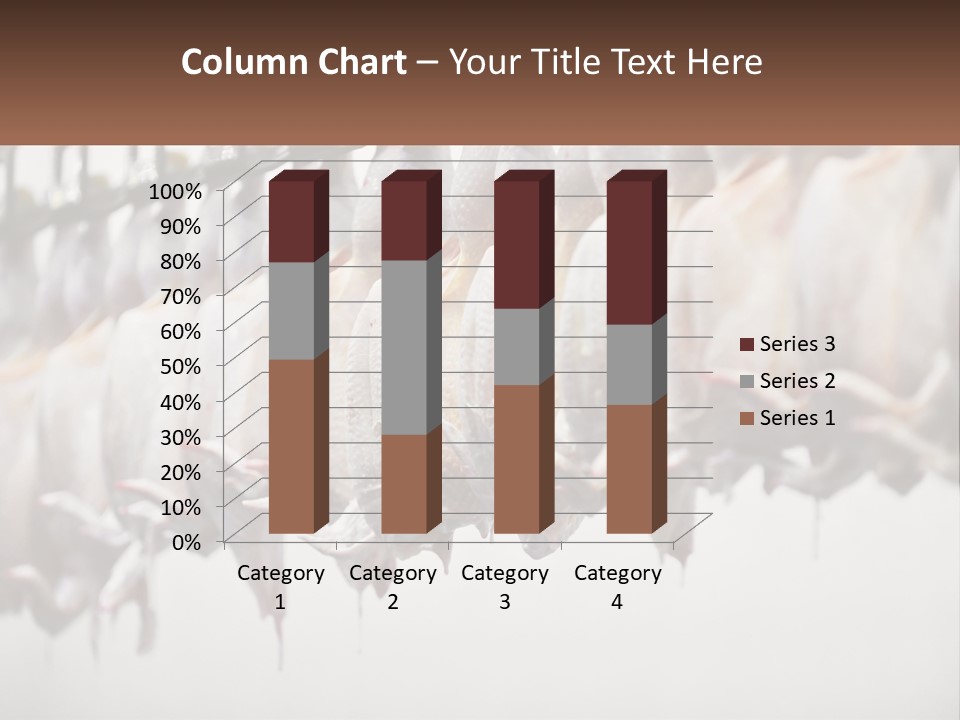 Wave Senior Woman PowerPoint Template