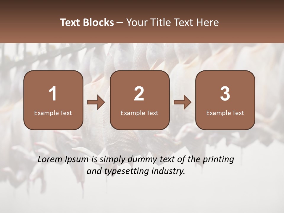 Wave Senior Woman PowerPoint Template