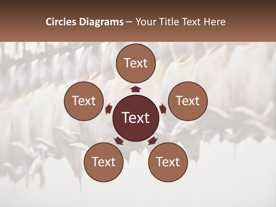 Wave Senior Woman PowerPoint Template