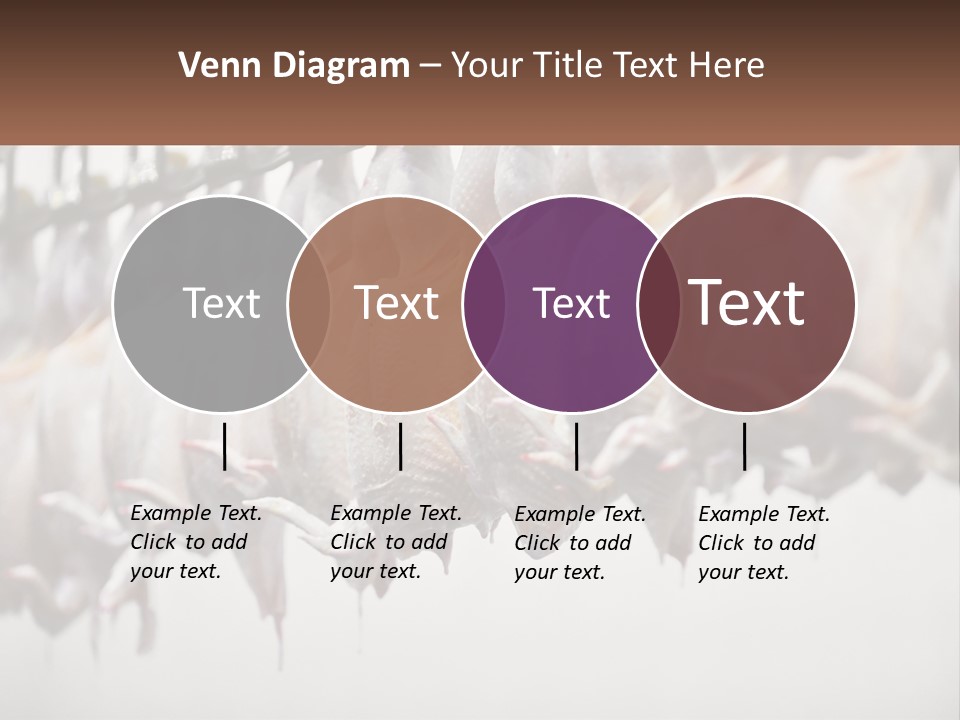 Wave Senior Woman PowerPoint Template