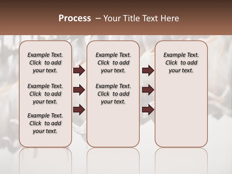Wave Senior Woman PowerPoint Template