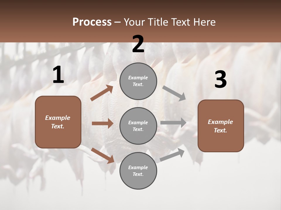 Wave Senior Woman PowerPoint Template