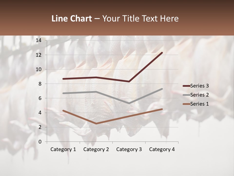 Wave Senior Woman PowerPoint Template