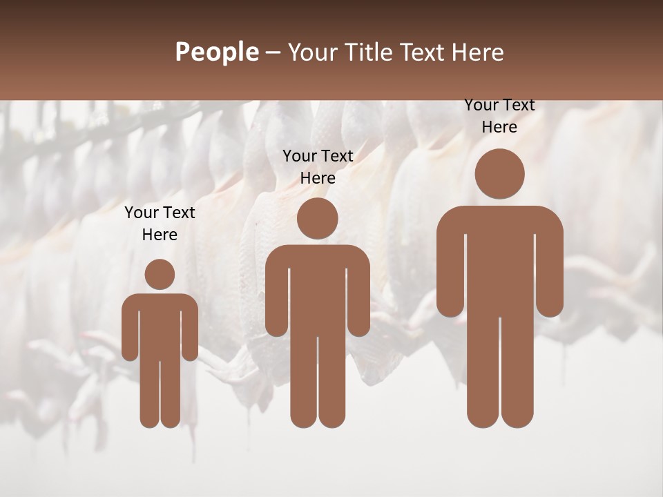 Wave Senior Woman PowerPoint Template