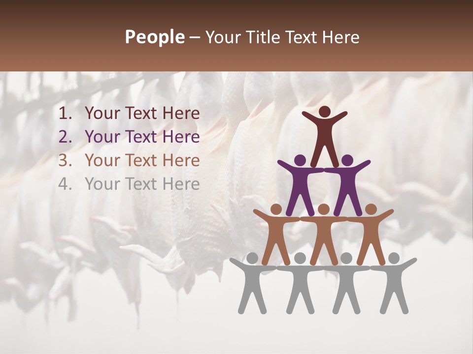 Wave Senior Woman PowerPoint Template