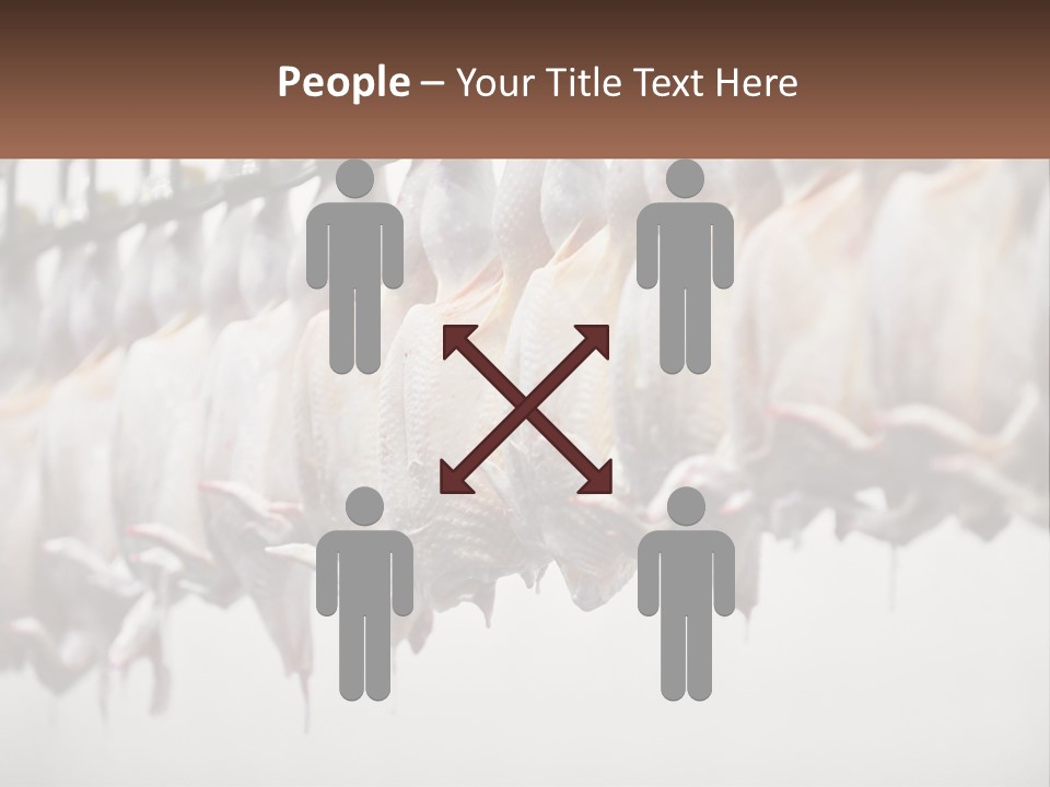 Wave Senior Woman PowerPoint Template