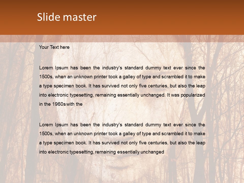 Lifestyle Sunset Elderly PowerPoint Template