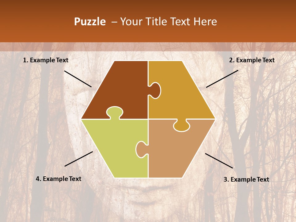 Lifestyle Sunset Elderly PowerPoint Template